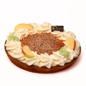 Appelvlaai met slagroom van Bakkerij Floor van Lieshout