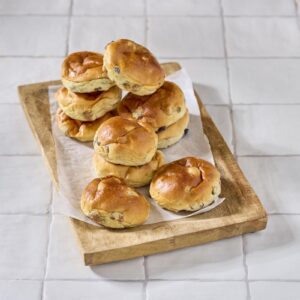Mini krentenbollen