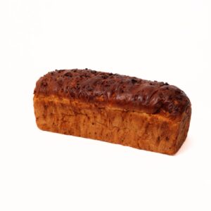 Rijkelijk goed gevuld sucade brood met verse sucade van bakkerij floor van lieshout