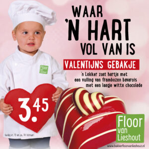 valentijnsgebak hart bavarois