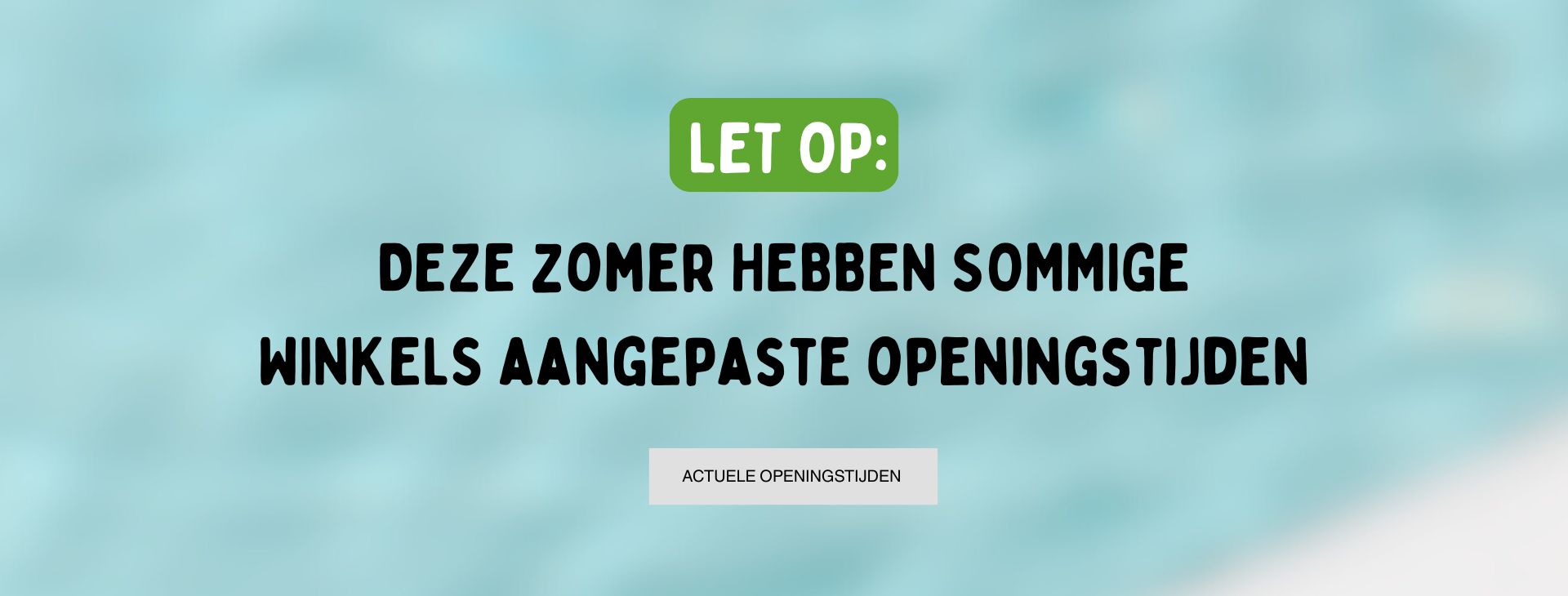 Aangepaste zomertijden 2025