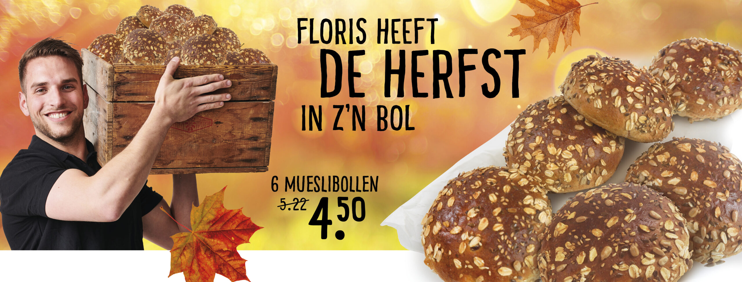 Aanbieding mueslibollen - week 41