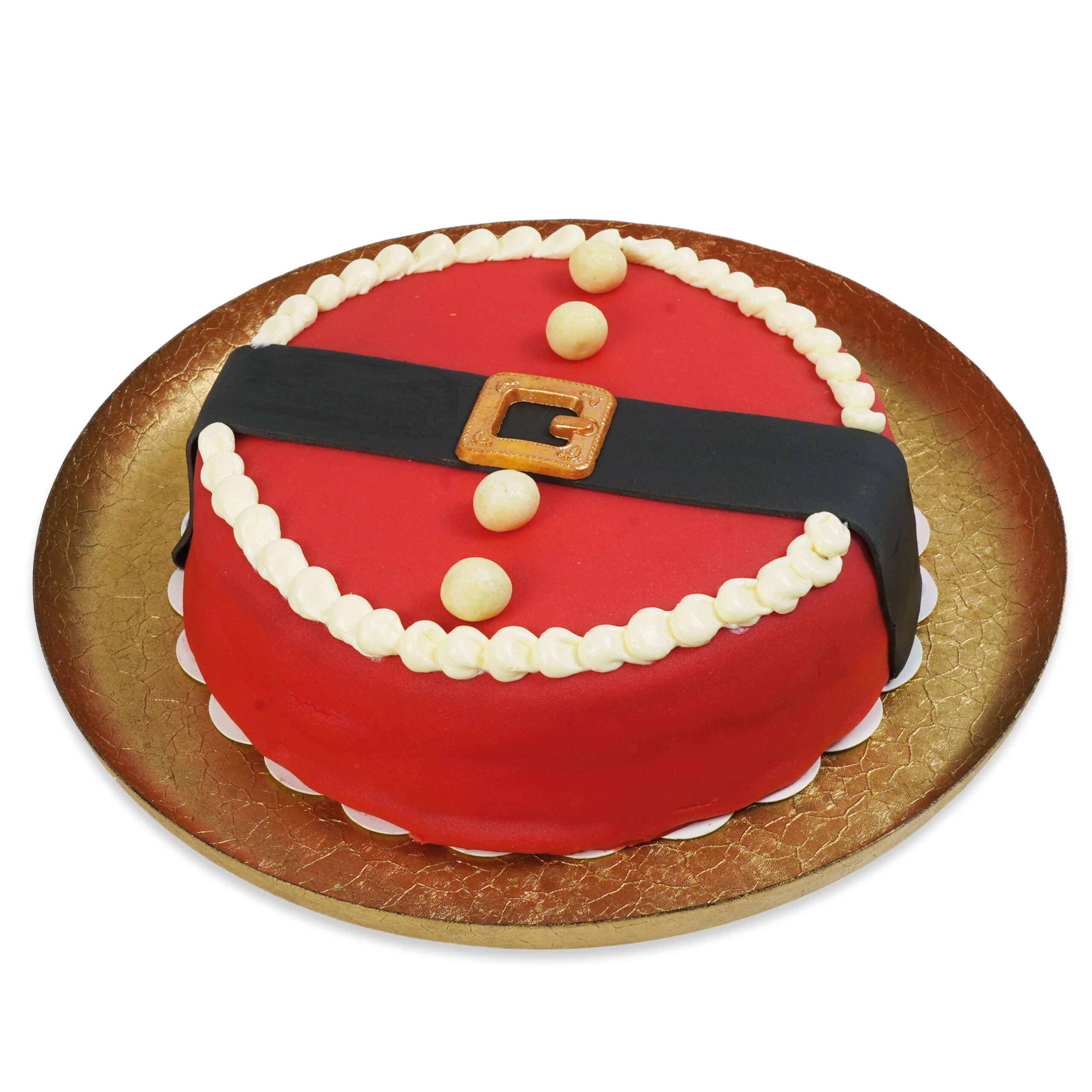 Marsepein kersttaart 8p