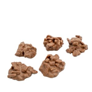 Stroopwafelrotsjes met melkchocolade