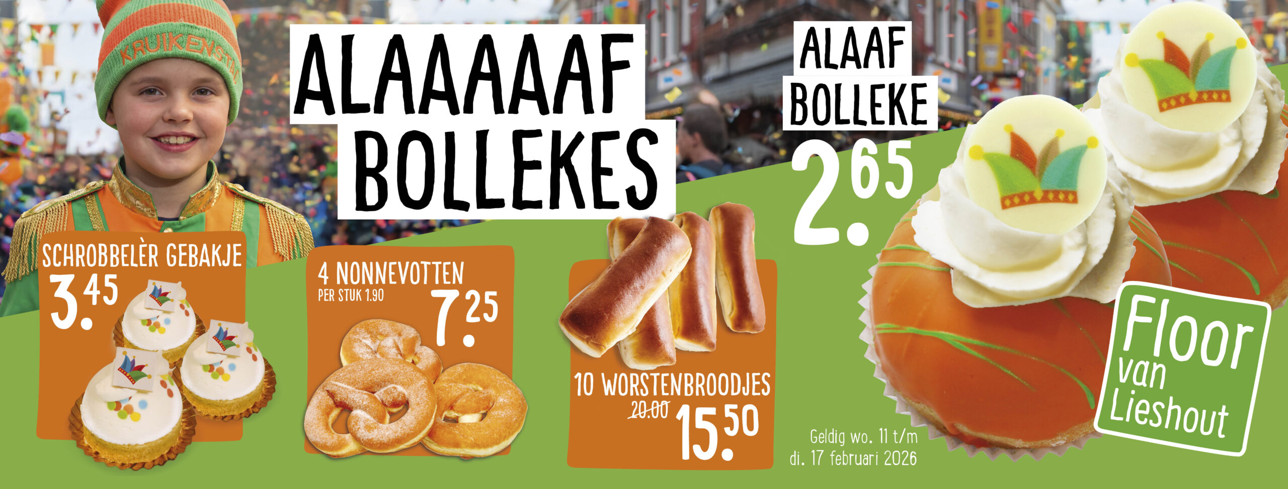 weekaanbieding week 7-2026 carnaval