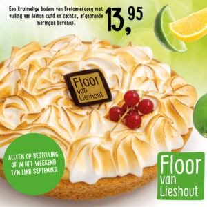lemon meringue zomertaartje